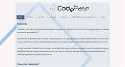 Desktop Screenshot of codebase.it